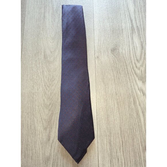 Oscar De La Renta Mens Silk Polka Dot Ties Set - Picture 5 of 8